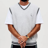 Devereux Golf Pullover - Scorpion Sweater Vest - Mineral SU26