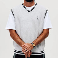 Devereux Golf Pullover - Scorpion Sweater Vest - Mineral SU26