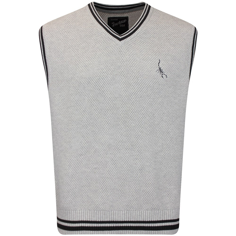 Devereux Golf Pullover - Scorpion Sweater Vest - Mineral SU26