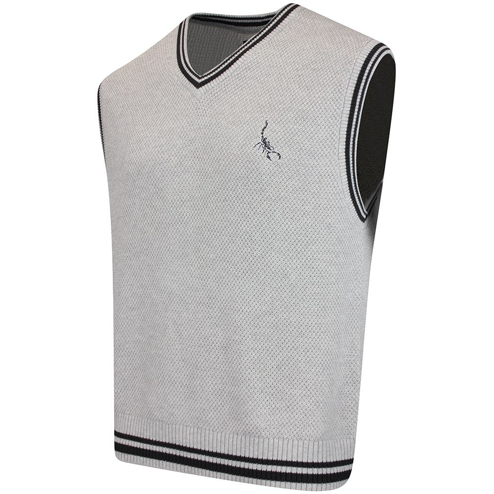 Devereux Golf Pullover - Scorpion Sweater Vest - Mineral SU26
