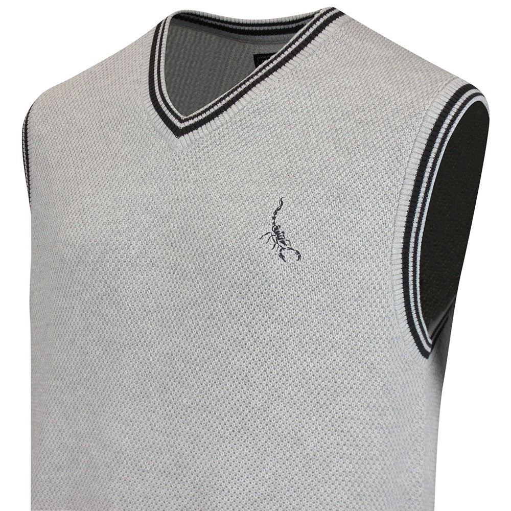 Devereux Golf Pullover - Scorpion Sweater Vest - Mineral SU26