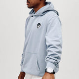 Devereux Golf Pullover - Skull Caddie Washed Hoodie - Marine SU26