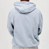 Devereux Golf Pullover - Skull Caddie Washed Hoodie - Marine SU26
