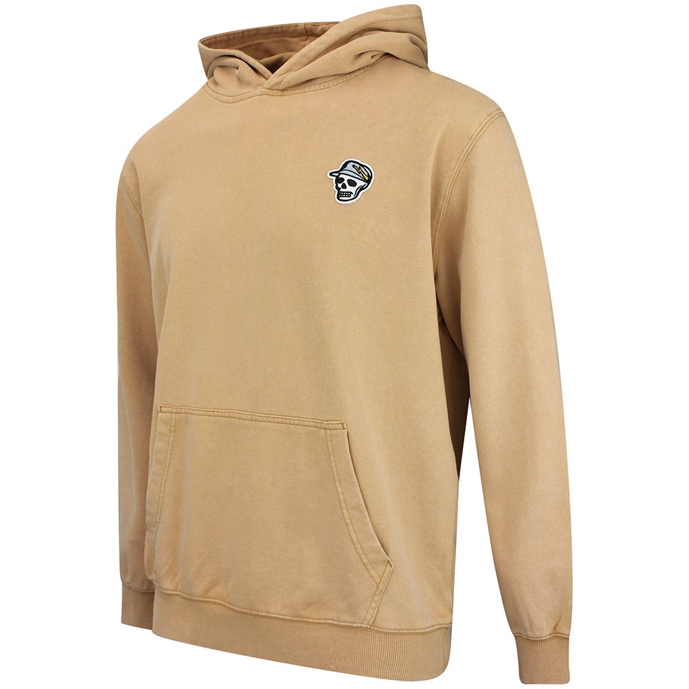 Devereux Golf Pullover - Skull Caddie Washed Hoodie - Tobacco SU26