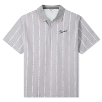 Devereux Golf Shirt - Cafe Polo - Grey SU26
