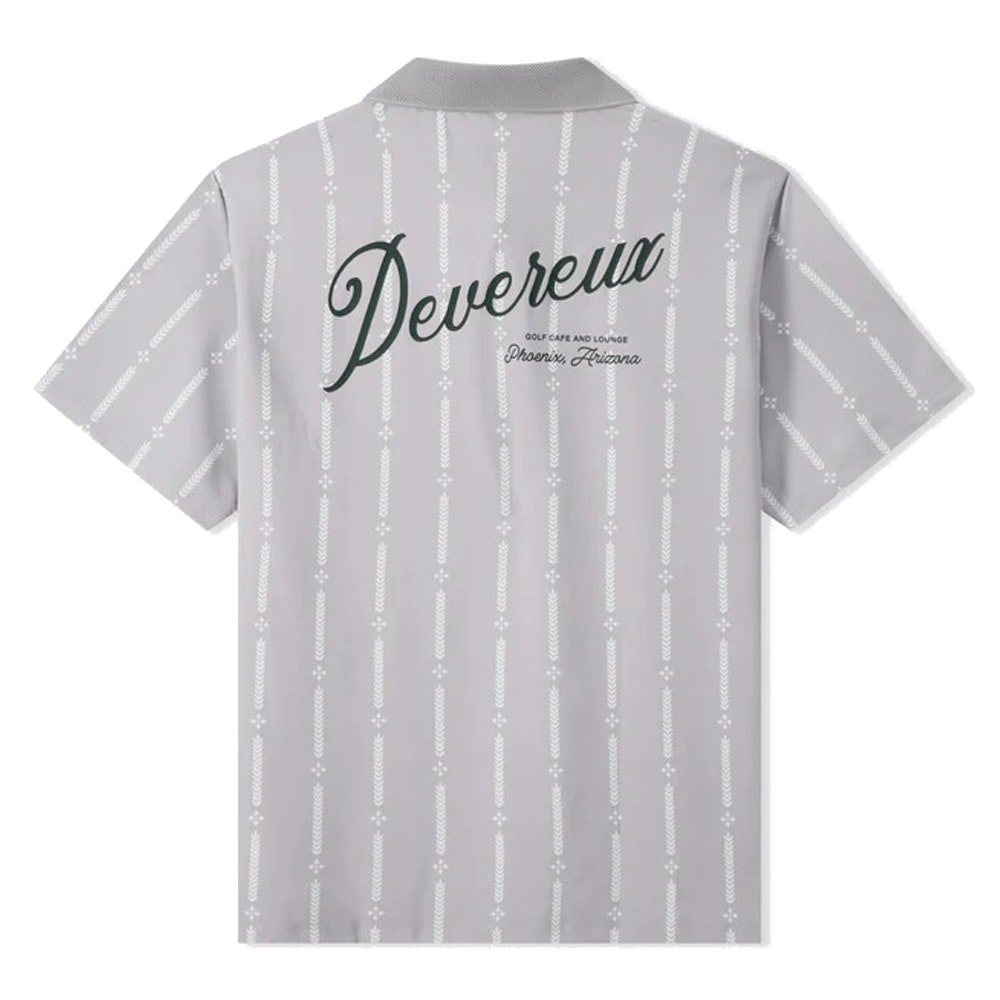Devereux Golf Shirt - Cafe Polo - Grey SU26
