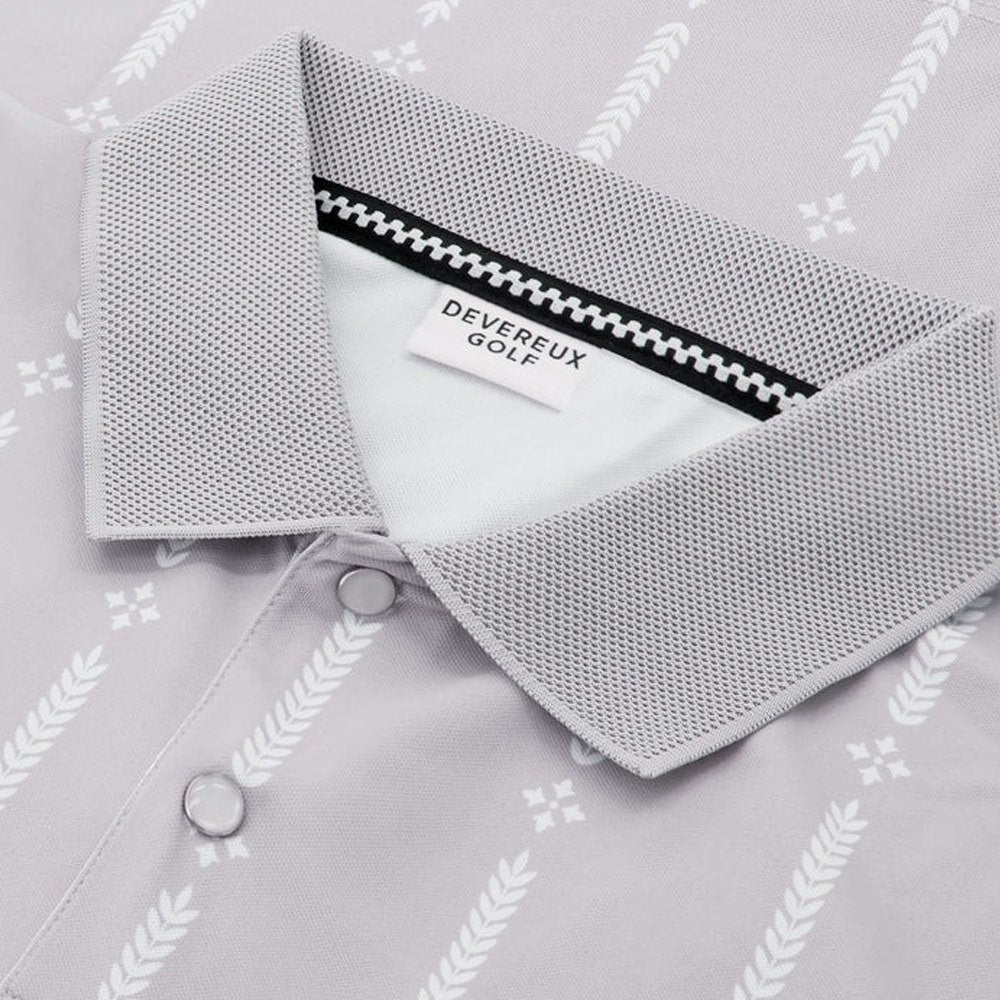 Devereux Golf Shirt - Cafe Polo - Grey SU26