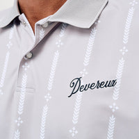 Devereux Golf Shirt - Cafe Polo - Grey SU26