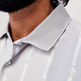 Devereux Golf Shirt - Cafe Polo - Grey SU26