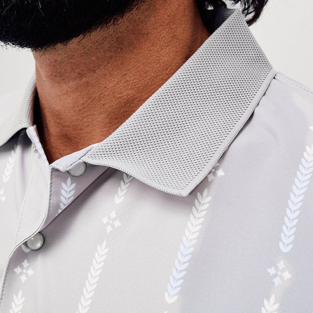 Devereux Golf Shirt - Cafe Polo - Grey SU26