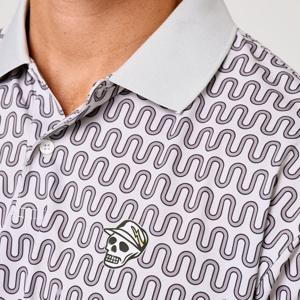 Devereux Golf Shirt - Disco Rodeo - Bone FA26