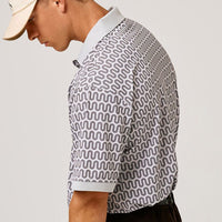 Devereux Golf Shirt - Disco Rodeo - Bone FA26