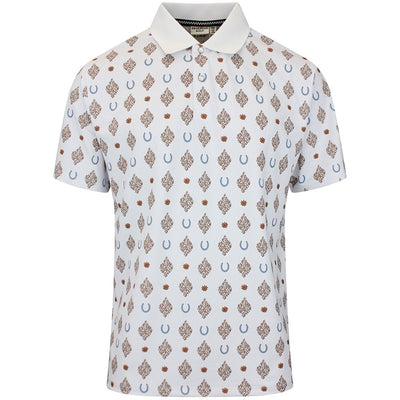 Devereux Golf Shirt - Duke Polo - White FA26