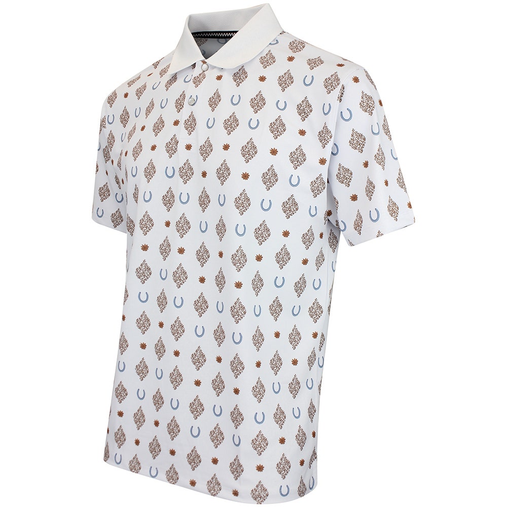 Devereux Golf Shirt - Duke Polo - White FA26