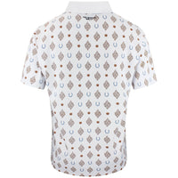 Devereux Golf Shirt - Duke Polo - White FA26
