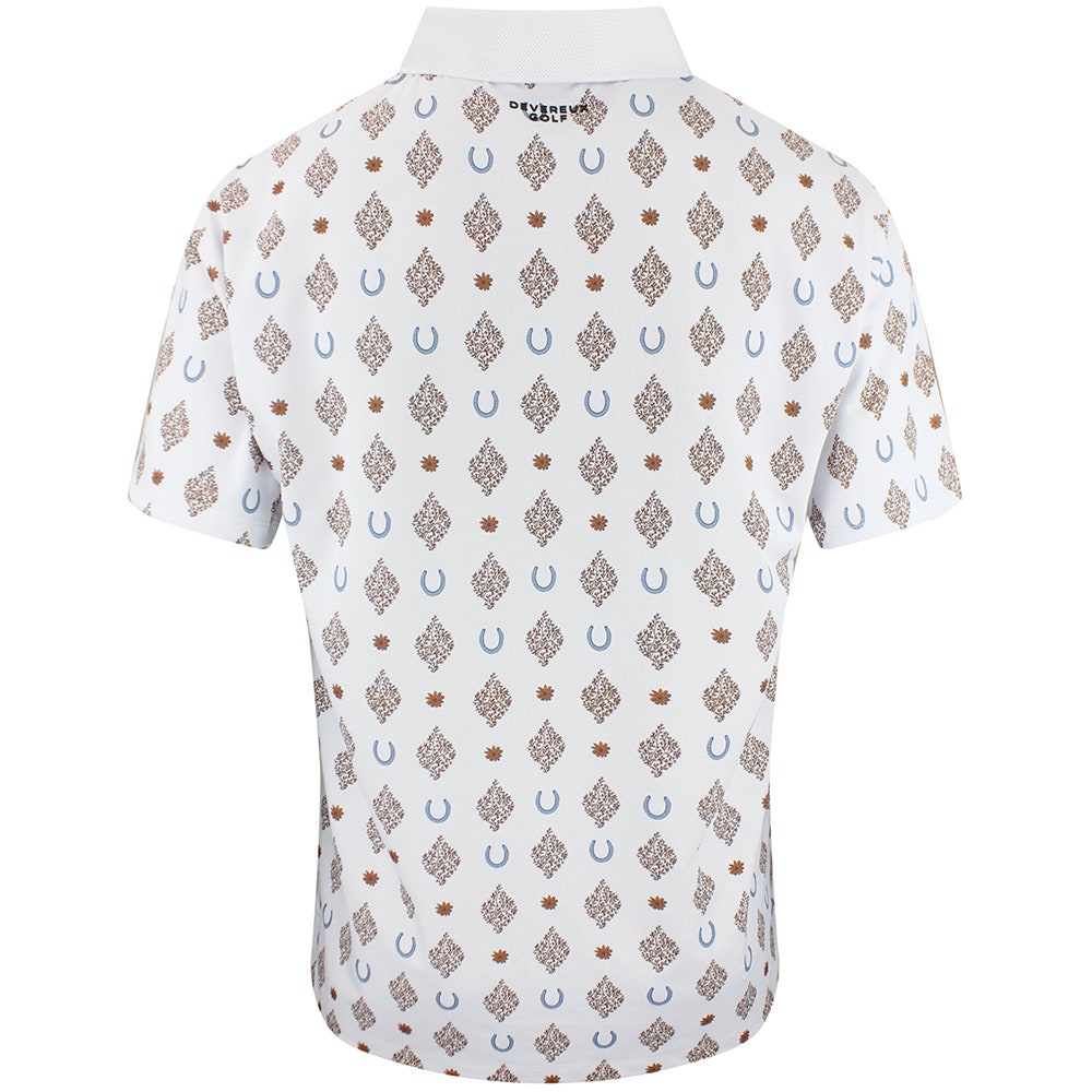 Devereux Golf Shirt - Duke Polo - White FA26
