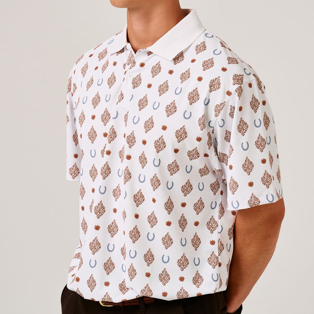 Devereux Golf Shirt - Duke Polo - White FA26