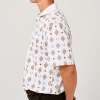 Devereux Golf Shirt - Duke Polo - White FA26