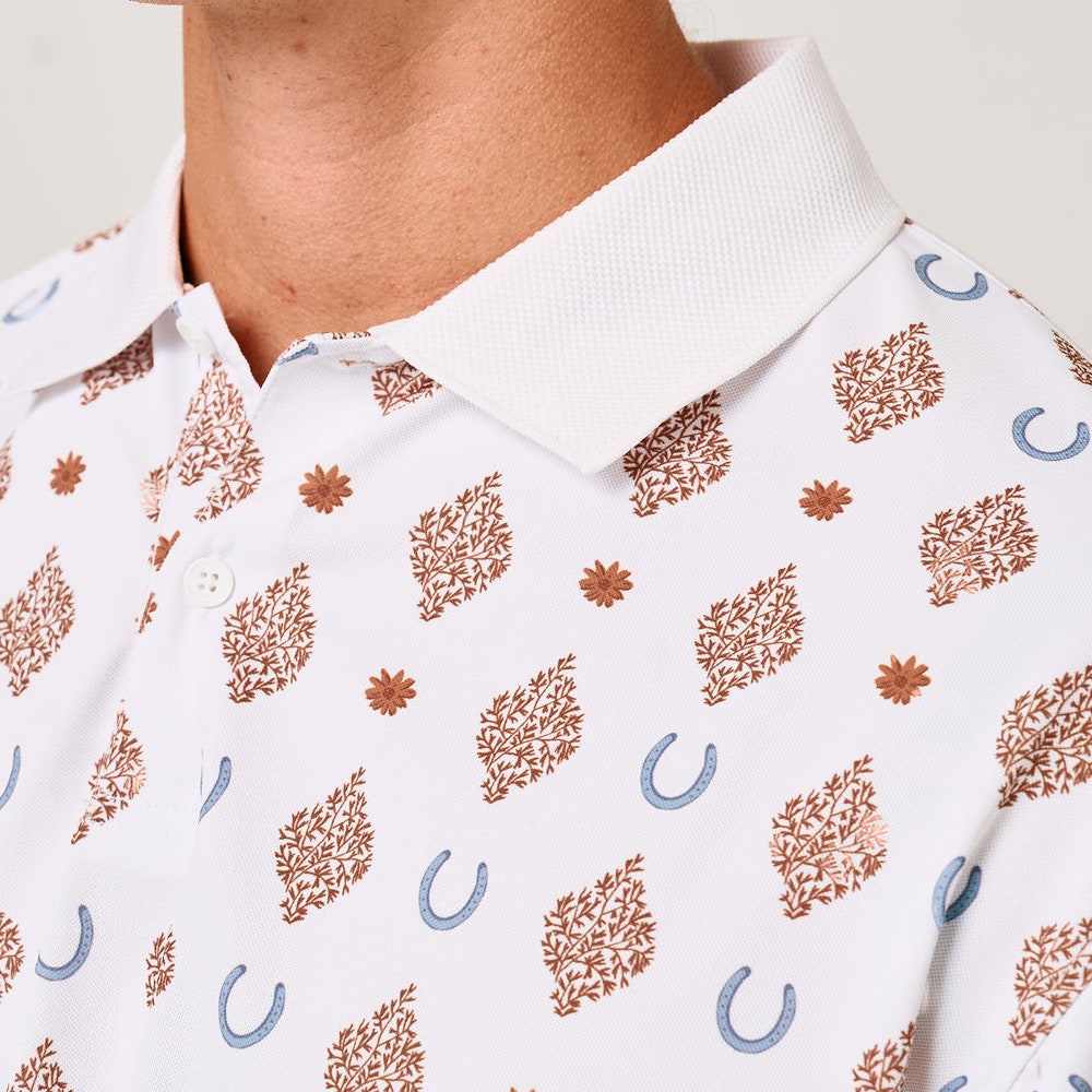 Devereux Golf Shirt - Duke Polo - White FA26