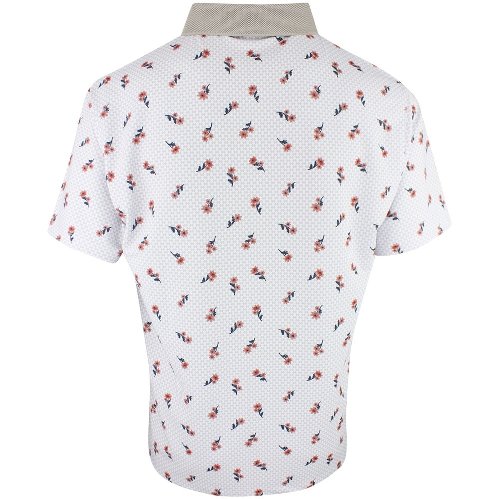 Devereux Golf Shirt - El Bruno Polo - White - Multi SS26