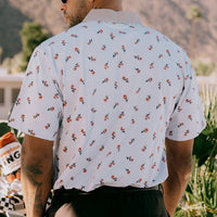 Devereux Golf Shirt - El Bruno Polo - White - Multi SS26
