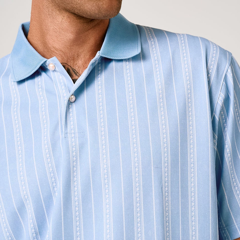 Devereux Golf Shirt - Homestead Polo - Sky FA26