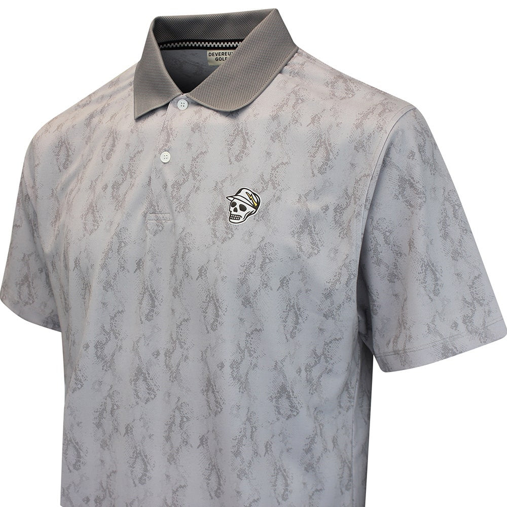 Devereux Golf Shirt - Rattler Polo - Light Grey FA26
