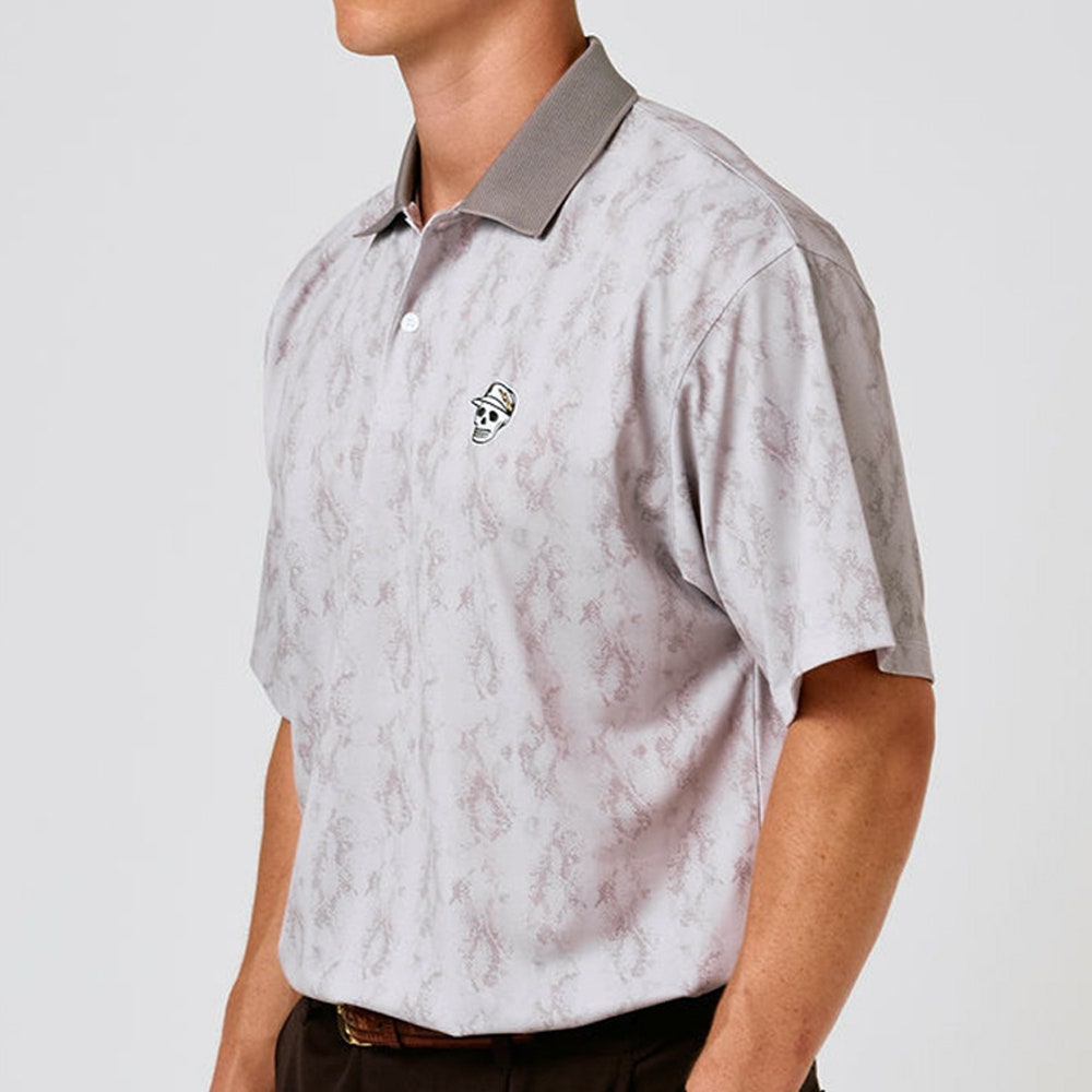 Devereux Golf Shirt - Rattler Polo - Light Grey FA26