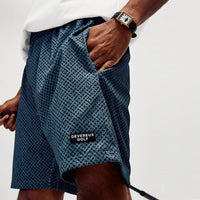 Devereux Golf Shorts - Labyrinth Mesh 5.5" - Western Sky SU26