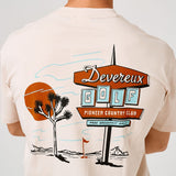 Devereux Golf T-Shirt - Devereux Golf Inn Tee - Sand FA26
