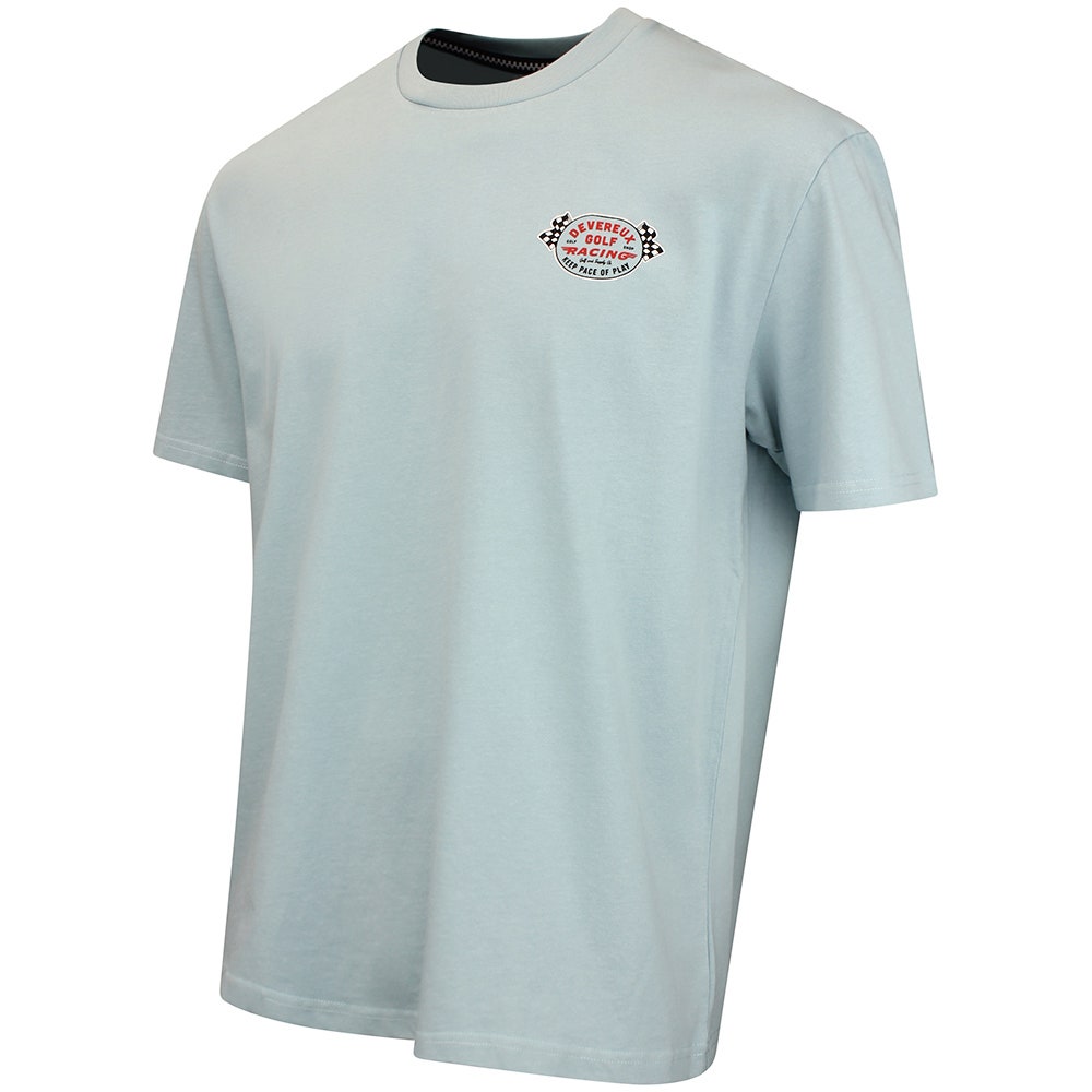 Devereux Golf T-Shirt - Keep the Pace - Powder FA26