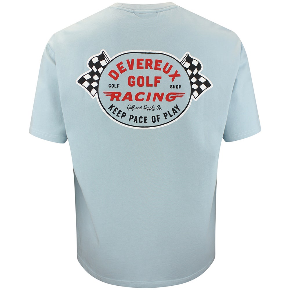 Devereux Golf T-Shirt - Keep the Pace - Powder FA26