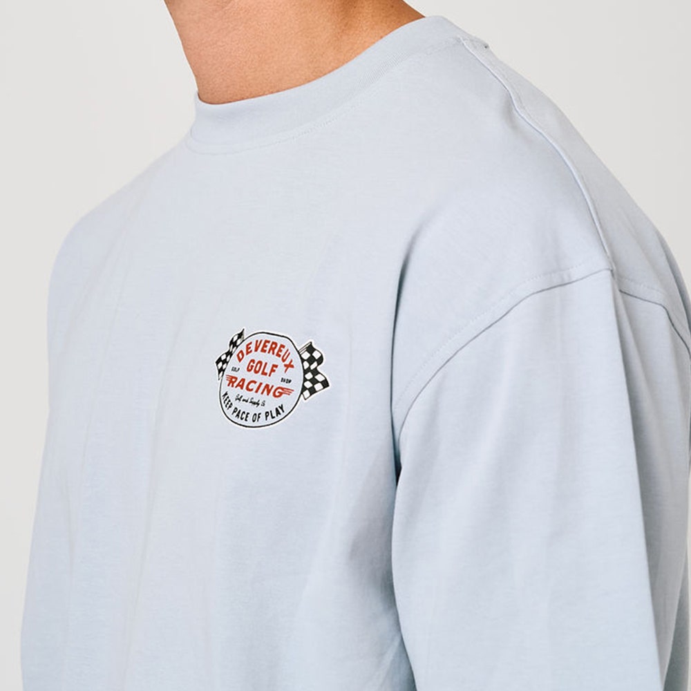 Devereux Golf T-Shirt - Keep the Pace - Powder FA26