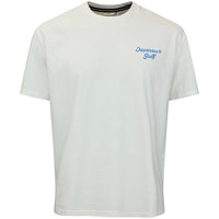 Devereux Golf T-Shirt - Range Buckets Tee - White FA26
