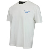 Devereux Golf T-Shirt - Range Buckets Tee - White FA26