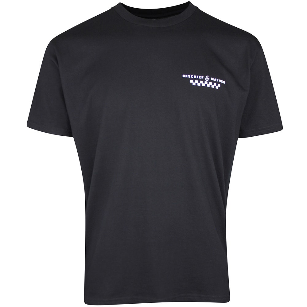 Devereux Golf T-Shirt - Snake Bite Tee - Black SS26