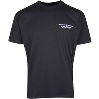 Devereux Golf T-Shirt - Snake Bite Tee - Black SS26