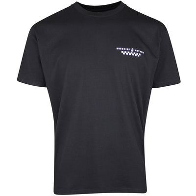 Devereux Golf T-Shirt - Snake Bite Tee - Black SS26