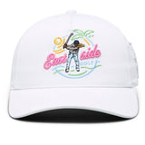 Eastside Golf Cap - Paradise 5 Panel Snapback - Bright White SU25