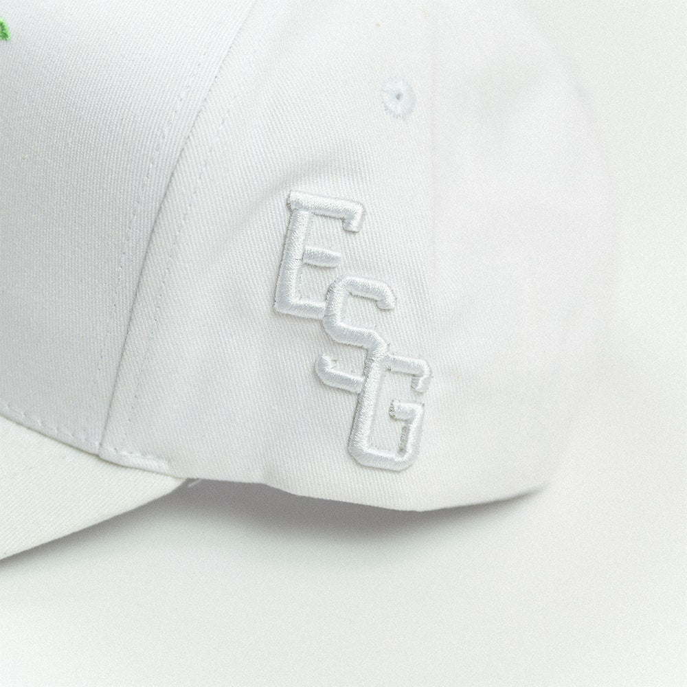 Eastside Golf Cap - Paradise 5 Panel Snapback - Bright White SU25