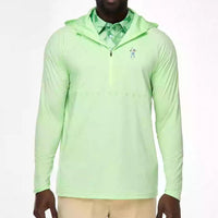 Eastside Golf Pullover - Lightweight UV Hoodie - Paradise Green SU25