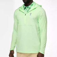 Eastside Golf Pullover - Lightweight UV Hoodie - Paradise Green SU25