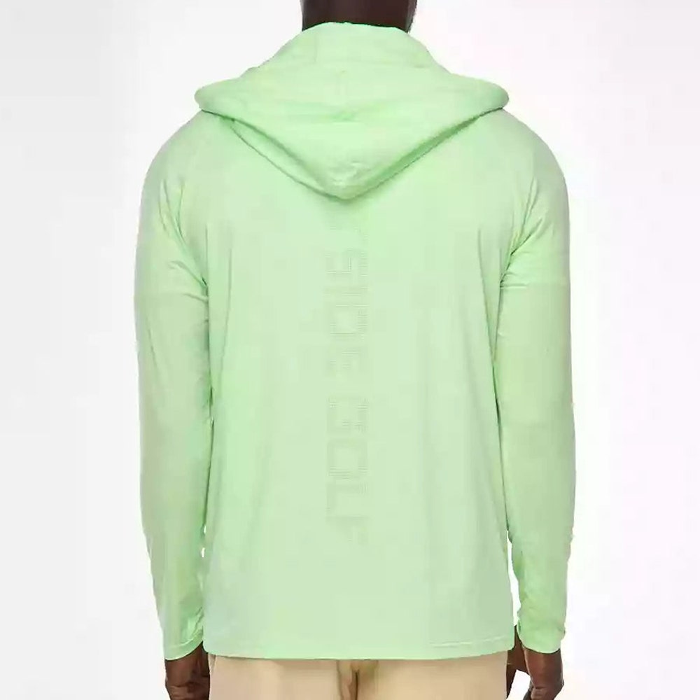 Eastside Golf Pullover - Lightweight UV Hoodie - Paradise Green SU25