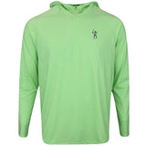 Eastside Golf Pullover - Lightweight UV Hoodie - Paradise Green SU25