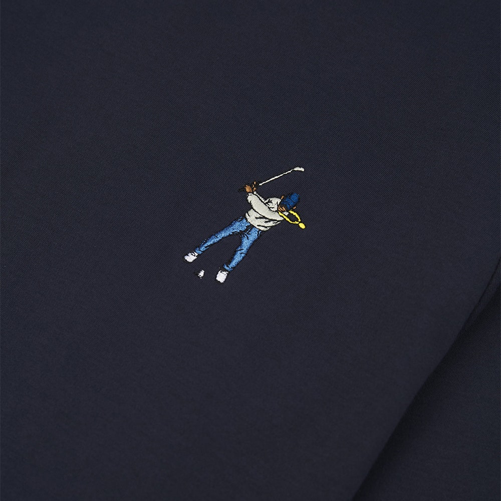 Eastside Golf Pullover - Premium Midweight Hoodie - Midnight Navy SS25