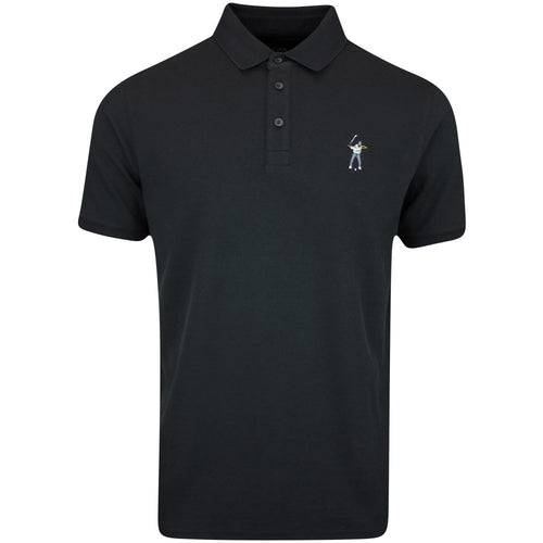 Eastside Golf Shirt - Core Pique Polo - Black 2024