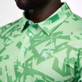 Eastside Golf Shirt - Signature Polo - Shatter Paradise Green SU25