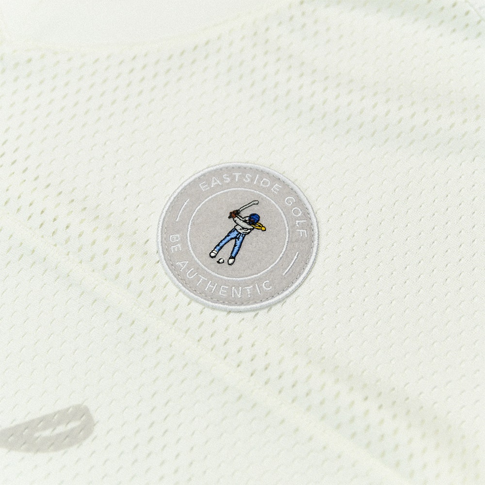 Eastside Golf Shirt - Walk-On Jersey Polo - Bright White SU25