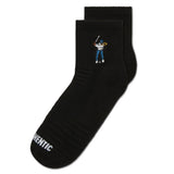 Eastside Golf Socks - Ankle Height Logo - Black 2025