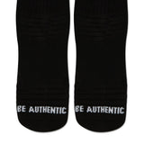 Eastside Golf Socks - Ankle Height Logo - Black 2025